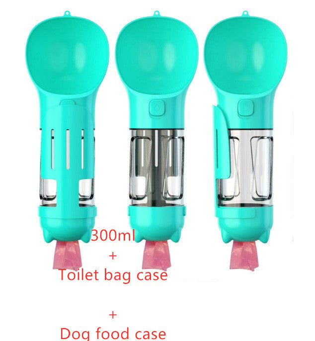 3 in 1 Water Bottle, Feeder And Garbage Bag